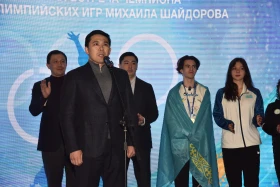 Милан-Кортина Олимпиадасының чемпионы Михаил Шайдоров елге оралды - фото 5