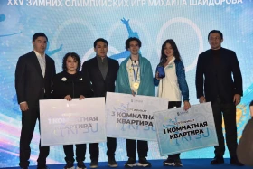 Милан-Кортина Олимпиадасының чемпионы Михаил Шайдоров елге оралды - фото 8