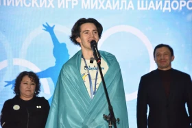 Милан-Кортина Олимпиадасының чемпионы Михаил Шайдоров елге оралды - фото 4