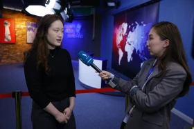 Kazinform мамандары MNU студенттеріне төте жазу әліпбиін үйретеді - фото 16