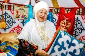 Уникальный сырмак создают в Алматы для мирового рекорда - фото 9