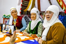 Уникальный сырмак создают в Алматы для мирового рекорда - фото 14