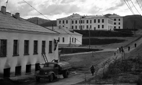 Construction of the Bukhtarma Hydroelectric Power Plant - photo 4