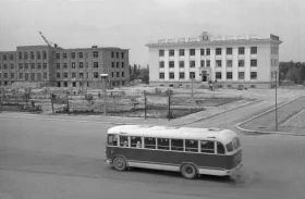 Тhe Central Square in the city of Dzhambul - photo 1