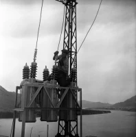Construction of the Bukhtarma Hydroelectric Power Plant - photo 6