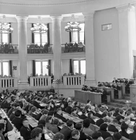 In the hall of the VII session of the Supreme Soviet of the Kazakh SSR - photo 2