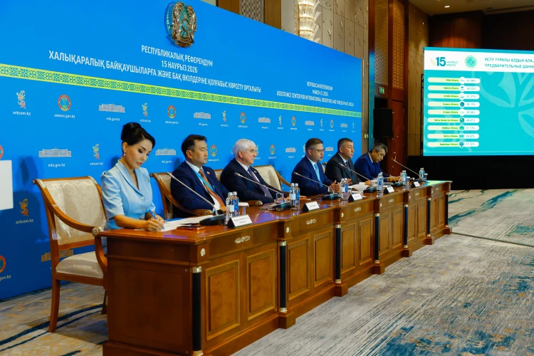 OTS observers cite no interferences at referendum polling stations in Astana