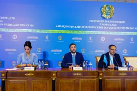OTS observers cite no interferences at referendum polling stations in Astana - photo 2