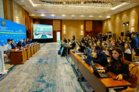 OTS observers cite no interferences at referendum polling stations in Astana - photo 4