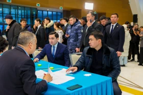 73.24% of Kazakhstanis cast their votes in Constitutional Referendum - photo 24