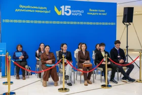 73.24% of Kazakhstanis cast their votes in Constitutional Referendum - photo 30