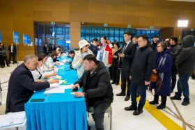 73.24% of Kazakhstanis cast their votes in Constitutional Referendum - photo 33