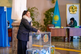73.24% of Kazakhstanis cast their votes in Constitutional Referendum - photo 46