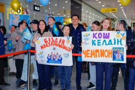 Қысқы Паралимпиада ойындарының чемпионы Ербол Хамитов Қазақстанға оралды - фото 2