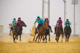 The kokpar tournament in Turkestan brought a special festive atmosphere to the country - photo 5
