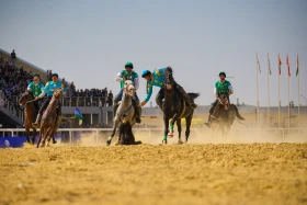 The kokpar tournament in Turkestan brought a special festive atmosphere to the country - photo 7