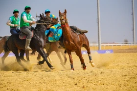 The kokpar tournament in Turkestan brought a special festive atmosphere to the country - photo 11