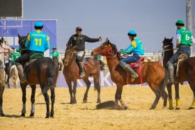 The kokpar tournament in Turkestan brought a special festive atmosphere to the country - photo 19