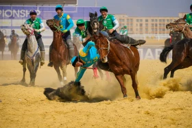 The kokpar tournament in Turkestan brought a special festive atmosphere to the country - photo 18
