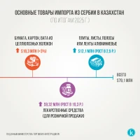 Kazakhstan–Serbia Trade in Goods, 2025 - photo 3