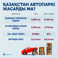 Жаңа автокөлік бағасы, автопарк пен нарық құрылымы (2015–2024) - фото 2