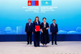 Kazakhstan and Mongolia sign 19 agreements at business forum in Astana - photo 13