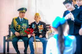 WWII Veteran Rzagul Baikeshev Honored in Astana - photo 2