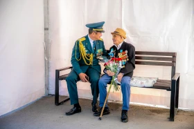WWII Veteran Rzagul Baikeshev Honored in Astana - photo 3