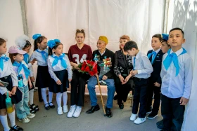 WWII Veteran Rzagul Baikeshev Honored in Astana - photo 11