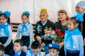 WWII Veteran Rzagul Baikeshev Honored in Astana - photo 12