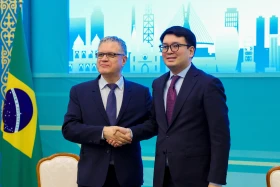 Kazakh, Brazilian FMs discuss trade and cooperation in Astana - photo 14