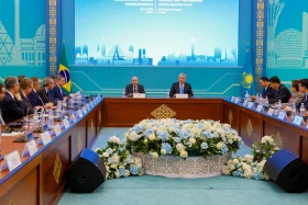 Kazakh, Brazilian FMs discuss trade and cooperation in Astana - photo 6