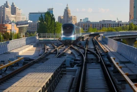 The heavy passenger load caused brief interruptions in LRT operations, CTS reported - photo 11