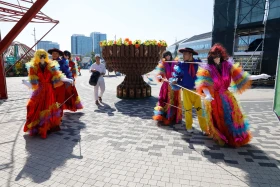 Астанада "Gul Astana" гүл фестивалі өтті - фото 3