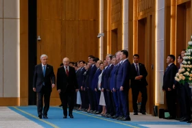 Владимир Путин Астанаға келді - фото 8