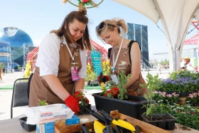 Астанада "Gul Astana" гүл фестивалі өтті - фото 4