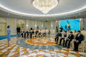 Сто школьников из регионов Казахстана посетили Акорду - фото 14