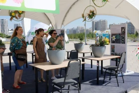 Астанада "Gul Astana" гүл фестивалі өтті - фото 7