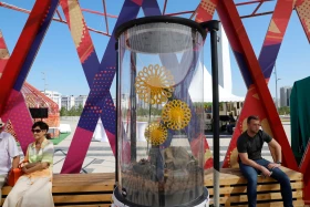 Астанада "Gul Astana" гүл фестивалі өтті - фото 9