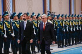Президент Черногории прибыл в Астану - фото 5