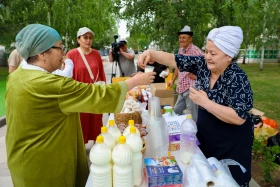 The kumys festival was held in Astana - photo 6
