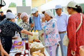 The kumys festival was held in Astana - photo 8
