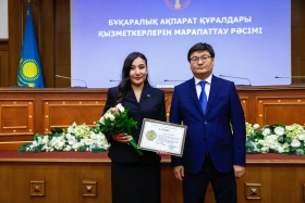 Мемлекет басшысы Президент Телерадиокешенінің қызметкерлерін марапаттады - фото 21