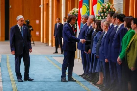 Georgia's PM Irakli Kobakhidze begins official visit to Kazakhstan - photo 6