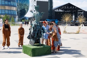 Астанада "Gul Astana" гүл фестивалі өтті - фото 14