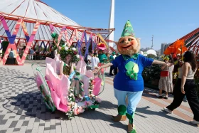 Астанада "Gul Astana" гүл фестивалі өтті - фото 16