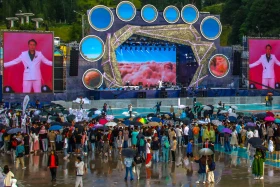 «Азия дауысының» жаңғыру: фестивальдің бірінші күні Алматыда өтті - фото 13