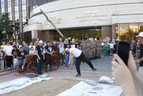 Астанада елорданың 25 жылдығына арналған «Толағай» мықтылар сайысы ашық қалалық турнирі өтті - фото 15
