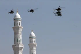 АСТАНАДАҒЫ ӘУЕ ПАРАДЫ: Әскери ұшқыштар асқан шеберлік үлгісін көрсетті - фото 29