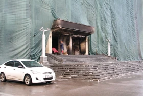 Өртке оранған автокөліктер мен Алматы әкімдігі - фото 3